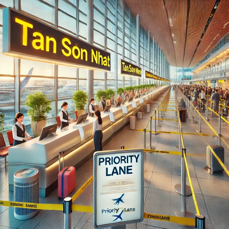 VJP✈️ タンソンニャット空港の優先レーンサービスで快適な旅行をお楽しみください!